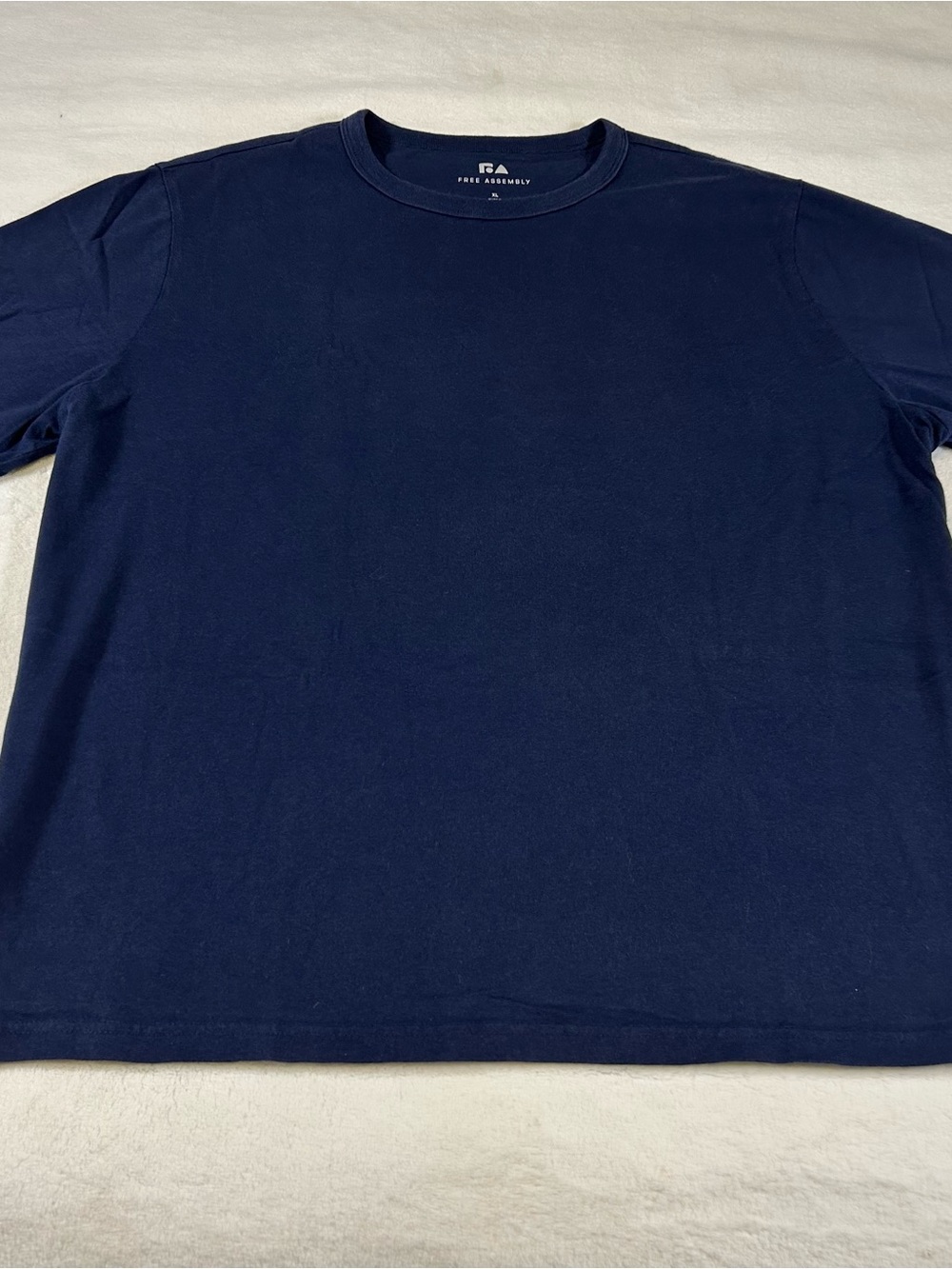 Free Assembly Men’s XL Navy Short Sleeve T-Shirt Size (106)